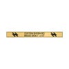 Horizontal Engraved Heavy Brass Signs 1" x 10"