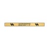 Horizontal Engraved Heavy Brass Signs 1" x 12"