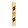 Vertical Engraved Heavy Brass Signs 24" x 4"