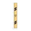 Vertical Engraved Heavy Brass Signs 8" x 1"
