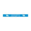 Engraved Plastic Sign Horizontal 1" x 10"