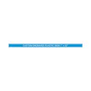 Plastic Engraved 1" x 22" Horizontal Sign