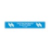 Engraved Plastic Sign Horizontal 1" x 6"