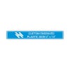 Engraved Sign Horizontal 2" x 14"