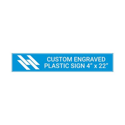 Engraved Sign Horizontal 