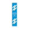 Engraved Plastic Sign Vertical 14" x 3"