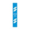 Engraved Plastic Sign Vertical 16" x 3"
