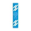 Engraved Plastic Sign Vertical 18" x 4"