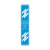 Engraved Plastic Sign Vertical 20" x 4"