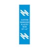 Engraved Plastic Sign Vertical 22" x 6"