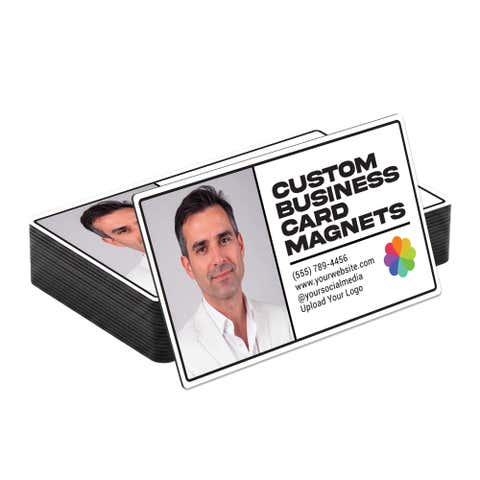 Custom Business Card Magnets