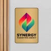 18x12 Full Color Sign Displayed Next to a Door