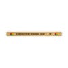 Horizontal Full Color Brass Signs 1" x 14"