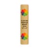 Vertical Full Color Brass Signs 10" x 2"