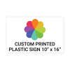 Color Sign Horizontal 10" x 16"