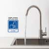 6" x 4" Custom Printed Sign for Employee Handwashing Station