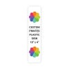 Color Sign Vertical 18" x 4"
