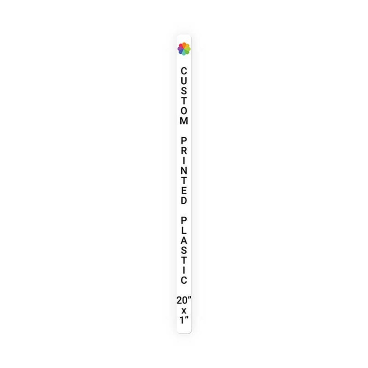 Color Sign Vertical 20" x 1"