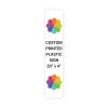 Color Sign Vertical 20" x 4"