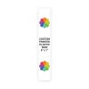 Color Sign Vertical 6" x 1"