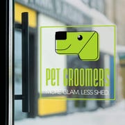 Square Static Window Cling