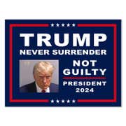 Trump Mug Shot– Never Surrender