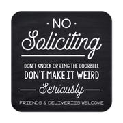 Funny No Soliciting Signs Chalkboard Design