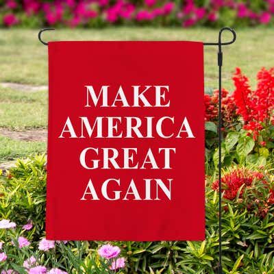 Make America Great Again Garden Flag - alternate view