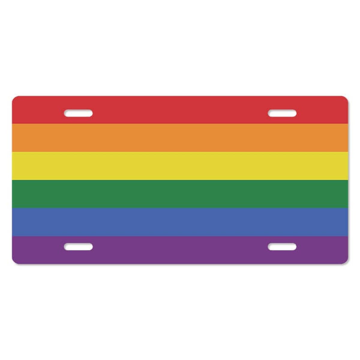 LGBTQ Pride Front License Plate