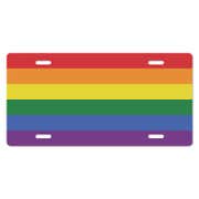 LGBTQ Pride Front License Plate