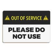 Out of Service Sign | Please Do Not Use