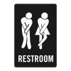 Funny Bathroom Sign All Gender Restroom
