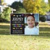Officially a Kindergarten Graduate Graduation Yard Sign in a Sunny Yard