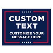 Custom Trump Yard Sign
