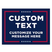 Custom Trump Yard Sign