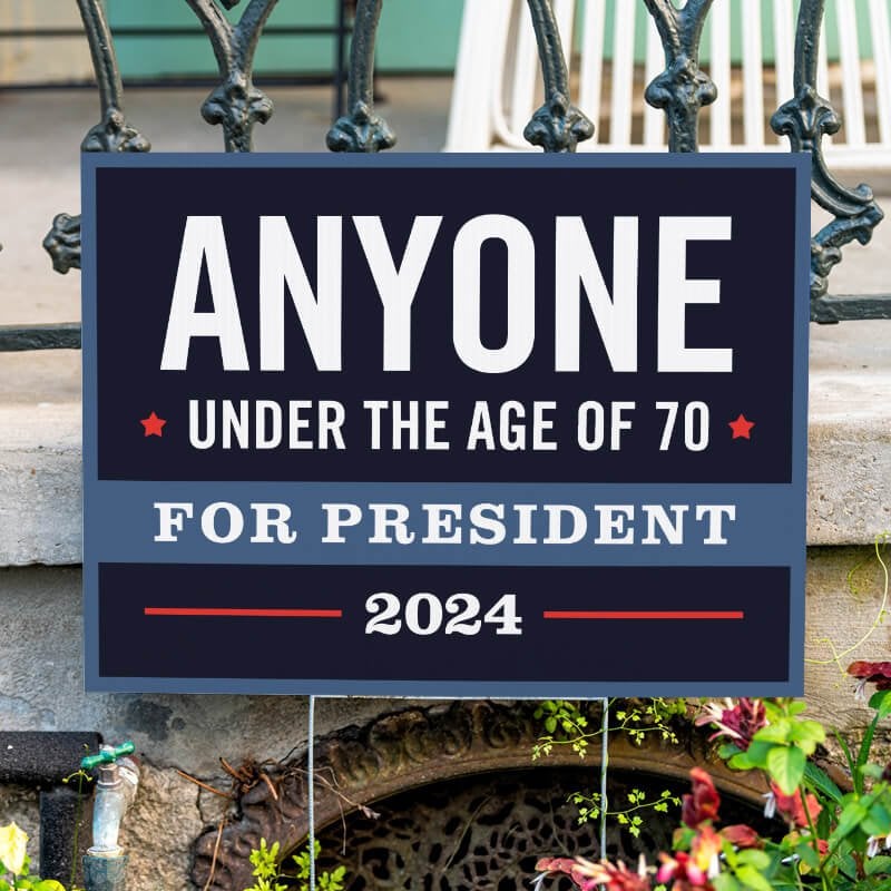 Anyone Under The Age Of 70 in a Sunny Yard