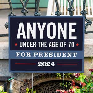 Anyone Under The Age Of 70 in a Sunny Yard