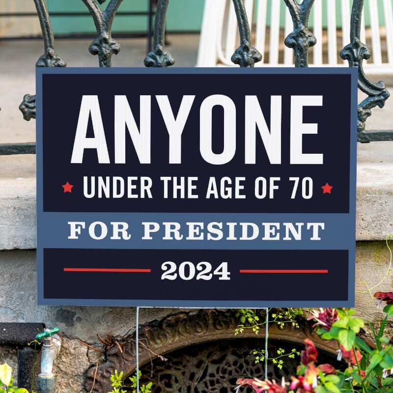 Anyone Under The Age Of 70 in a Sunny Yard