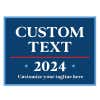 Custom Political Opinion Yard Sign