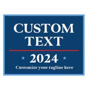 Custom Political Opinion Yard Sign