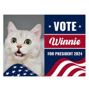 Custom Photo Funny Political Yard Sign