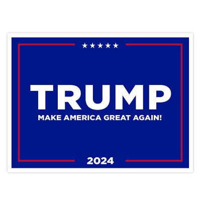 Trump MAGA Yard Sign
