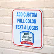 Custom Aluminum Sign - Full Color - Square