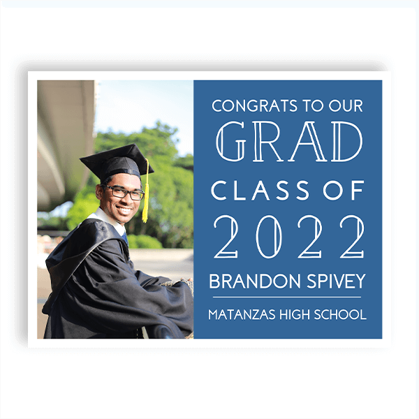 Congrats to Our Grad | Graduation Yard Sign | 18