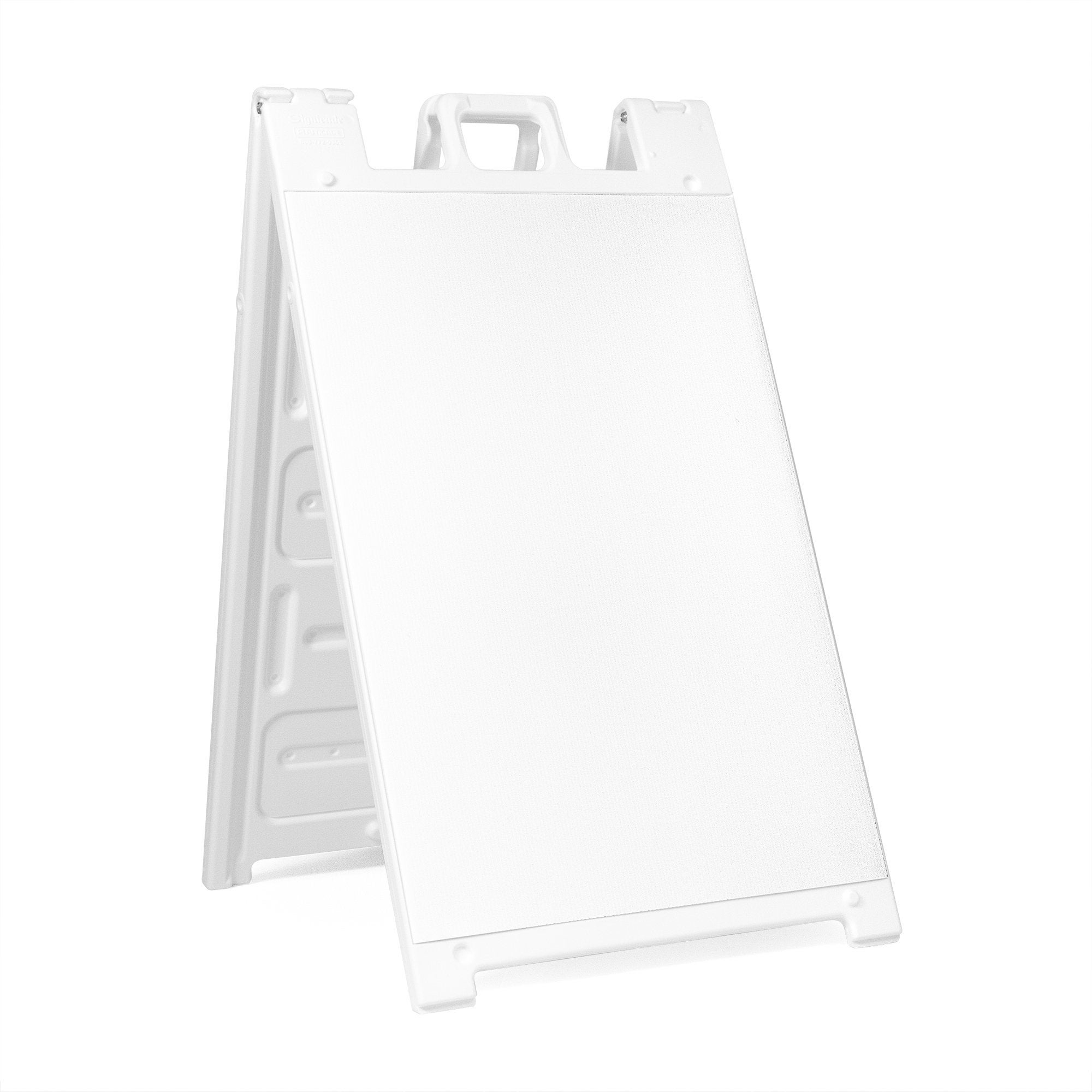 The A-frame by itself with a blank insert The A-frame by itself with a blank insert