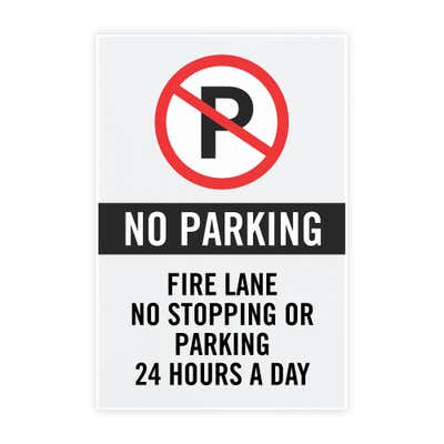 Single Custom Insert Only for A-frame Signs - alternate view