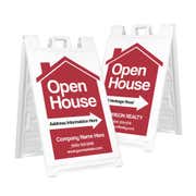 Real Estate A-Frame Sign with Custom Information