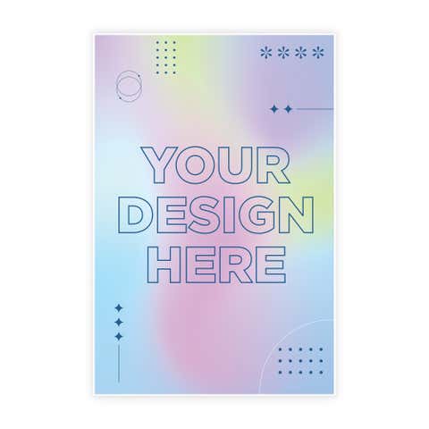 Single Custom Insert Only for A-frame Signs
