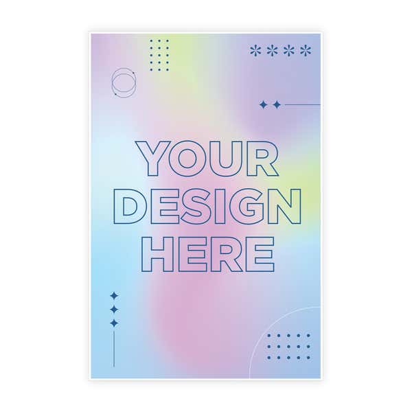 Single Custom Insert Only for A-frame Signs