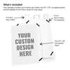 What's included: A-frame sign holder, two 24x36 corrugated panels, and pre-applied Velcro strips